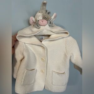 3-6M / Baby Gap Unicorn Sweater
